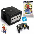GameCube - Konsole #schwarz (inkl. Super Mario Sunshine, Controller & Zubehör) (gebraucht)