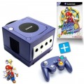 GameCube - Konsole lila + Super Mario Sunshine + Controller (gebraucht)