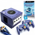 GameCube - Konsole lila + Wave Race + 2 Controller (gebraucht)