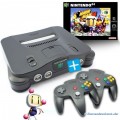 N64 - Konsole (inkl. Bomberman, 2 Controller & Zubehör) (gebraucht)