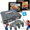 N64 - Konsole (inkl. Mario Tennis & Golf, 2 Controller & Zubehör) (gebraucht)