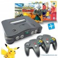 N64 - Konsole (inkl. Pokemon Snap & Stadium 1, 2 Controller & Zubehör) (gebraucht)