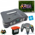 N64 - Konsole (inkl. Majora's Mask, Exp. Pak, Controller & Zubehör) (gebraucht)