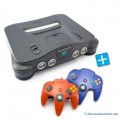 N64 - Konsole (inkl. 2 Controller #rot #blau & Zubehör) (gebraucht)