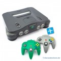 N64 - Konsole (inkl. 2 Controller #grün #grau & Zubehör) (gebraucht)