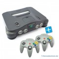 N64 - Konsole (inkl. 2 original Controller #grau & Zubehör) (gebraucht)