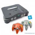 N64 - Konsole (inkl. 2 Controller #grau #rot & Zubehör) (gebraucht)