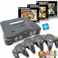 N64 - Konsole + Mario Party 1 + Mario Party 2 + Mario Party 3 + 4 Controller (gebraucht)
