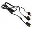 Xbox - Scart RGB Kabel mit Optical + Stereo Audio Out und S-Video (vergoldet) (gebraucht)