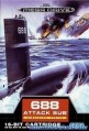 Mega Drive - 688 Attack Sub (Modul) (gebraucht)