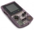 GameBoy Color - Konsole #Clear/Atomic Purple (Lautsprecher defekt) (gebraucht)