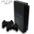 Playstation 2 - Konsole #schwarz (inkl. 2 Original Sony DualShock Controller & Zubehör) (gebraucht)