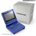 GameBoy Advance - Konsole GBA SP inkl. Netzteil #blau (in OVP) (gebraucht)