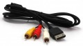Dreamcast - Original AV Cinch Kabel (gebraucht) 