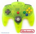 N64 - Original Controller #neongr�n-transparent NUS-005 (mit neuem Analogstick) (gebraucht)
