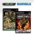 Playstation 2 - Army Men - Sarge's War + RTS Real Time Strategy (mit OVP) (gebraucht)