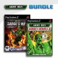 Playstation 2 - Army Men - Sarge's War + Sarge's Heroes 2 (mit OVP) (gebraucht)