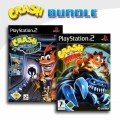 Playstation 2 - Crash Bandicoot: Der Zorn des Cortex + Crash of the Titans (mit OVP) (gebraucht)