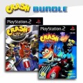 Playstation 2 - Crash: Nitro Kart + Crash: Tag Team Racing (mit OVP) (gebraucht)