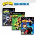 Playstation 2 - Crash Bandicoot: Der Zorn des Cortex + Crash Bandicoot: Twinsanity + Crash: Tag Team Racing (mit OVP) (g