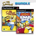 Playstation 2 - Die Simpsons - Das Spiel + Simpsons - Road Rage (mit OVP) (gebraucht)