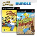 Playstation 2 - Die Simpsons - Das Spiel + Simpsons - Simpsons Skateboarding (mit OVP) (gebraucht)