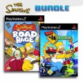 Playstation 2 - Simpsons - Road Rage + The Simpsons: Hit & Run (mit OVP) (gebraucht)