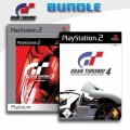 Playstation 2 - Gran Turismo 3 A-Spec + Gran Turismo 4 (mit OVP) (gebraucht)