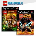 Playstation 2 - Lego Indiana Jones - Die legendären Abenteuer + Lego Star Wars (mit OVP) (gebraucht)