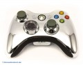 Xbox 360 - Original Wireless Controller #silber custom (gebraucht)
