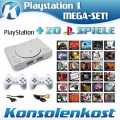 Playstation 1 - Konsole (inkl. 2 Controller + 20 Spiele) (gebraucht)