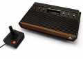 Atari 2600 - Konsole CX-2600 im Holz-Design #Sunnyvale Edition (6 Schalter!) (inkl. 2 Controller & Zubehör) (gebraucht)