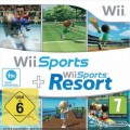 Wii - Wii Sports Resort + Wii Sports (ohne Motion Plus) (nur CD) (gebraucht)
