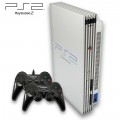 Playstation 2 - Konsole #silber (inkl. 2 Controller & Zubehör) (gebraucht)