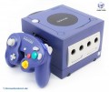 GameCube - Konsole #lila (inkl. original Controller & Zubehör) (gebraucht) NEUWERTIG