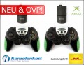 Xbox - 2 x Wireless Powershock Controller [Competition Pro] (NEU & OVP)
