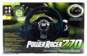 Xbox 360 - Power Racer 270 Wireless Racing Wheel (NEU & OVP)