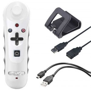 PS3 - MoveZ Navig. Controller [Snakebyte] white (NEU & OVP) (Vorbestellung: Erscheint am 31.12.12)