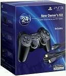 PS3 - PS3 Controller org._US black KIT + HDMI Kabel + USB Ladekabel (NEU & OVP)