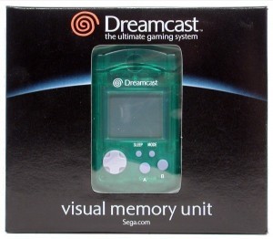 Dreamcast - Visual Memory Unit / Memory Card (gr�n) (Sega) (NEU & OVP)