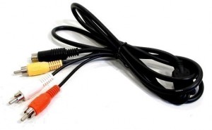 Mega Drive 2 (II) - AV Cinch Kabel (Neuware) (Bulk)