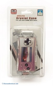 GameBoy Micro - Crystal Case (NEU & OVP)