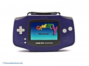 GameBoy Advance - original Nintendo Tasche / Case #lila (gebraucht)