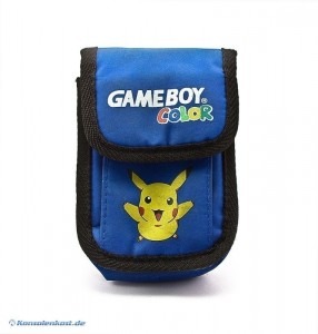 GameBoy Color - Tasche Pokemon #blau (gebraucht)