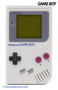 GameBoy - Konsole #Grau (mit OVP) (inkl. Schuber, Tetris & Super Mario Land) (gebraucht)