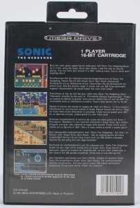 Master System - Sonic the Hedgehog (mit OVP) (gebraucht)