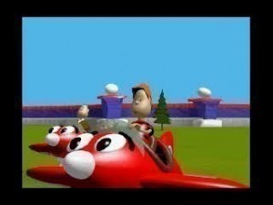 Playstation 1 - Theme Park (mit OVP) (gebraucht)