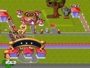 Playstation 1 - Theme Park (mit OVP) (gebraucht)