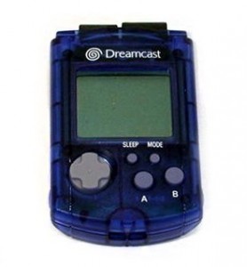 Dreamcast - Original VMU Memory Card #blau (gebraucht)