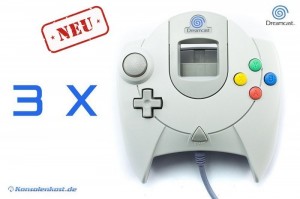 Dreamcast - Original Controller Bundle (3 Stück) (NEU & OVP) 
